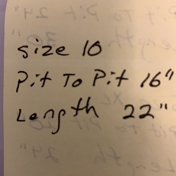 Justice size 10 v neck t shirt white and red - Picture 5 of 5